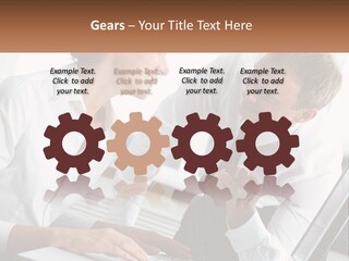 Expression Man Business PowerPoint Template