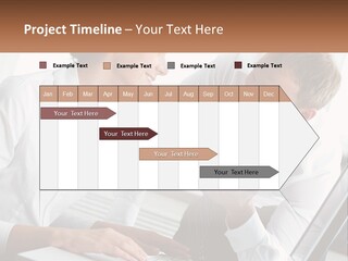 Expression Man Business PowerPoint Template