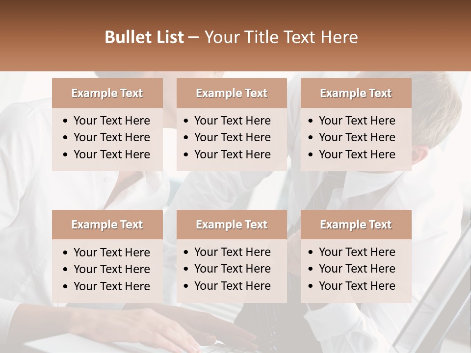 Expression Man Business PowerPoint Template