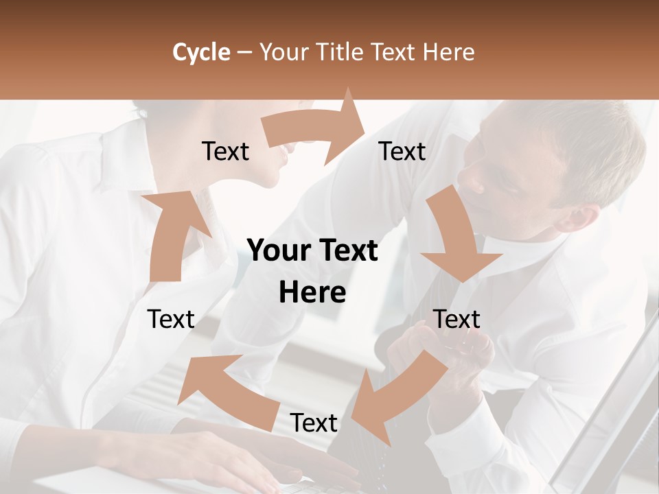 Expression Man Business PowerPoint Template