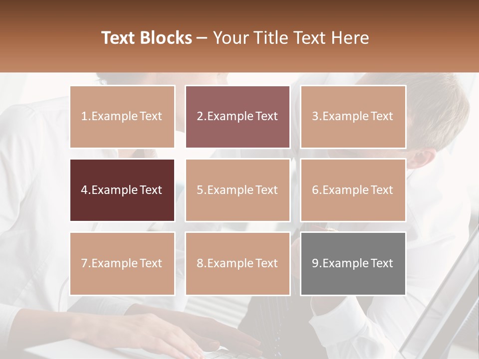 Expression Man Business PowerPoint Template