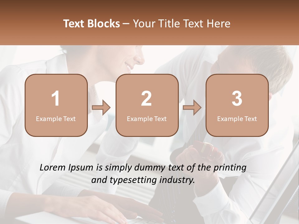 Expression Man Business PowerPoint Template