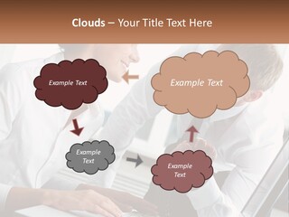 Expression Man Business PowerPoint Template