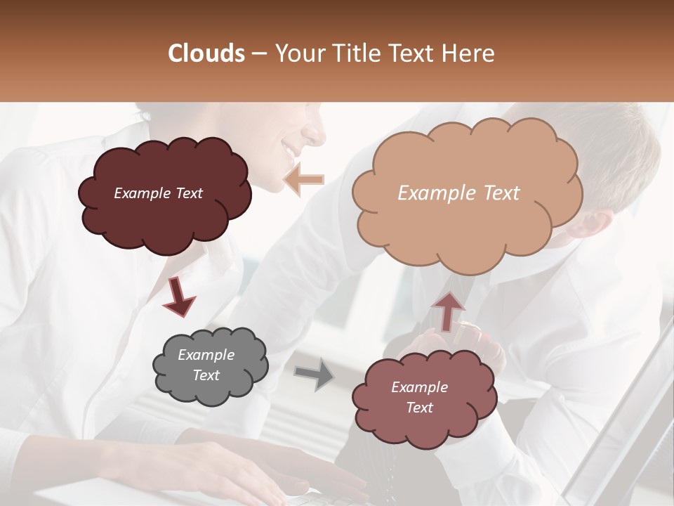 Expression Man Business PowerPoint Template