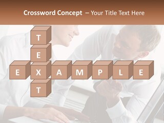 Expression Man Business PowerPoint Template