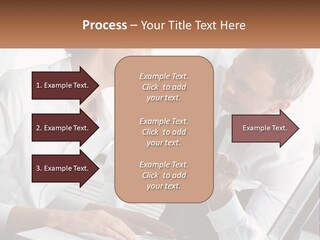 Expression Man Business PowerPoint Template