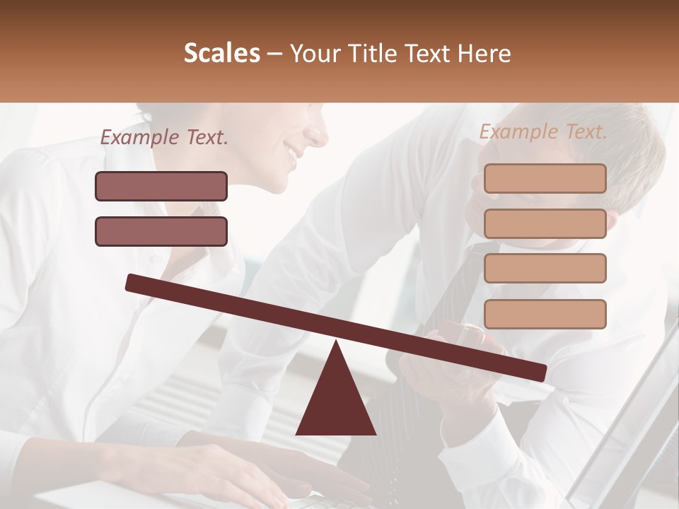 Expression Man Business PowerPoint Template