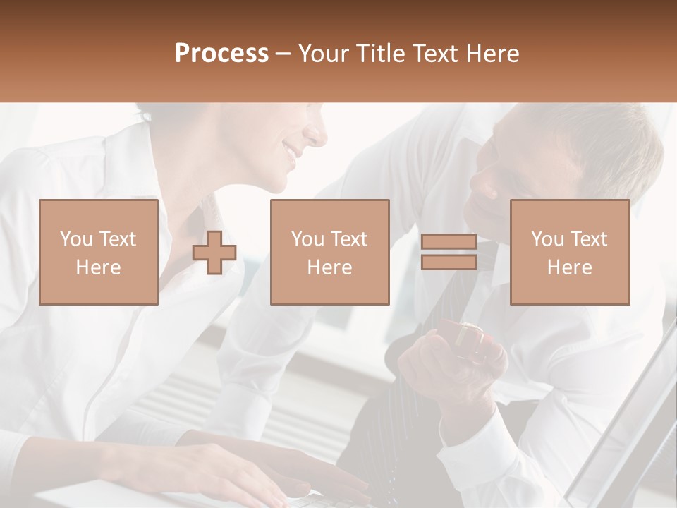 Expression Man Business PowerPoint Template