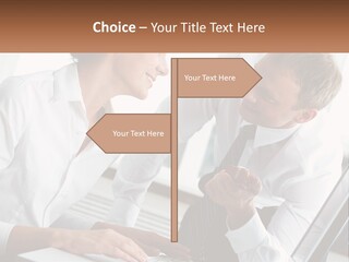 Expression Man Business PowerPoint Template