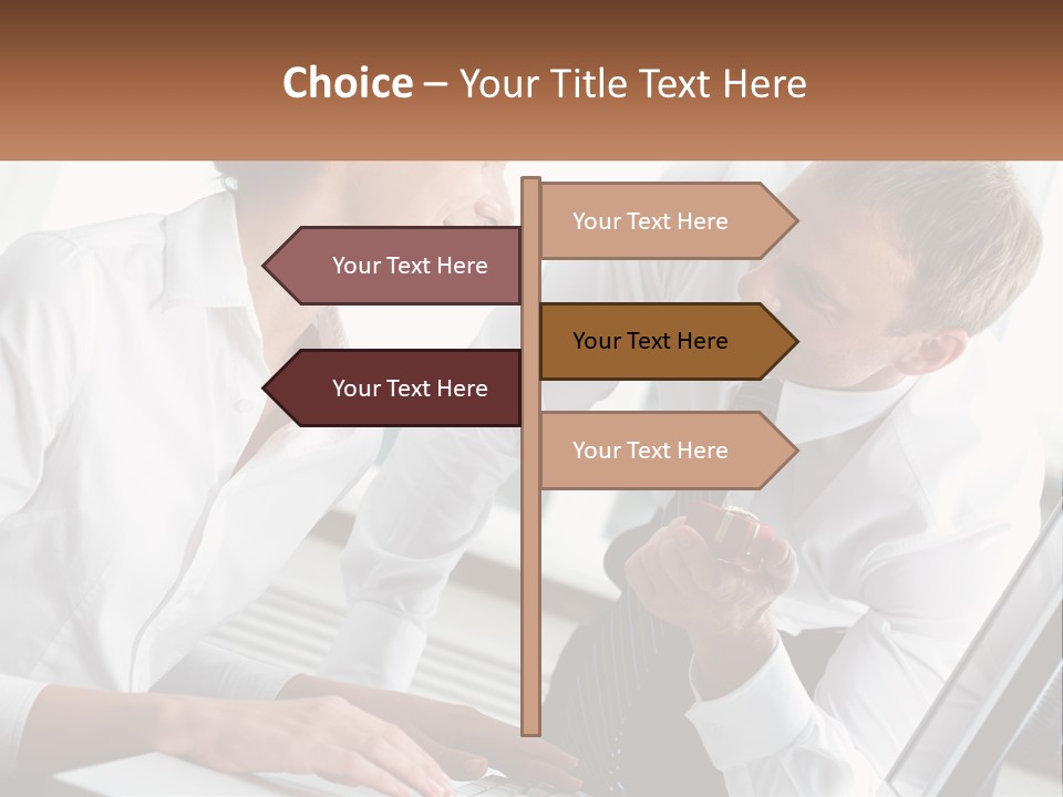 Expression Man Business PowerPoint Template