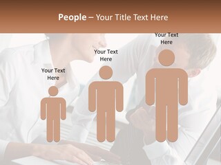 Expression Man Business PowerPoint Template