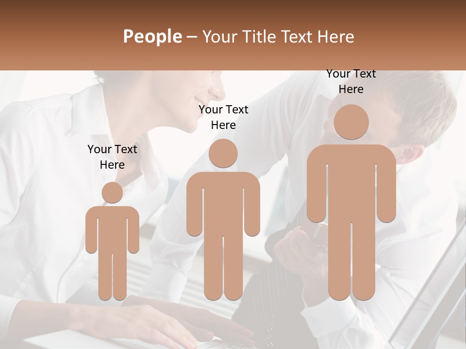 Expression Man Business PowerPoint Template