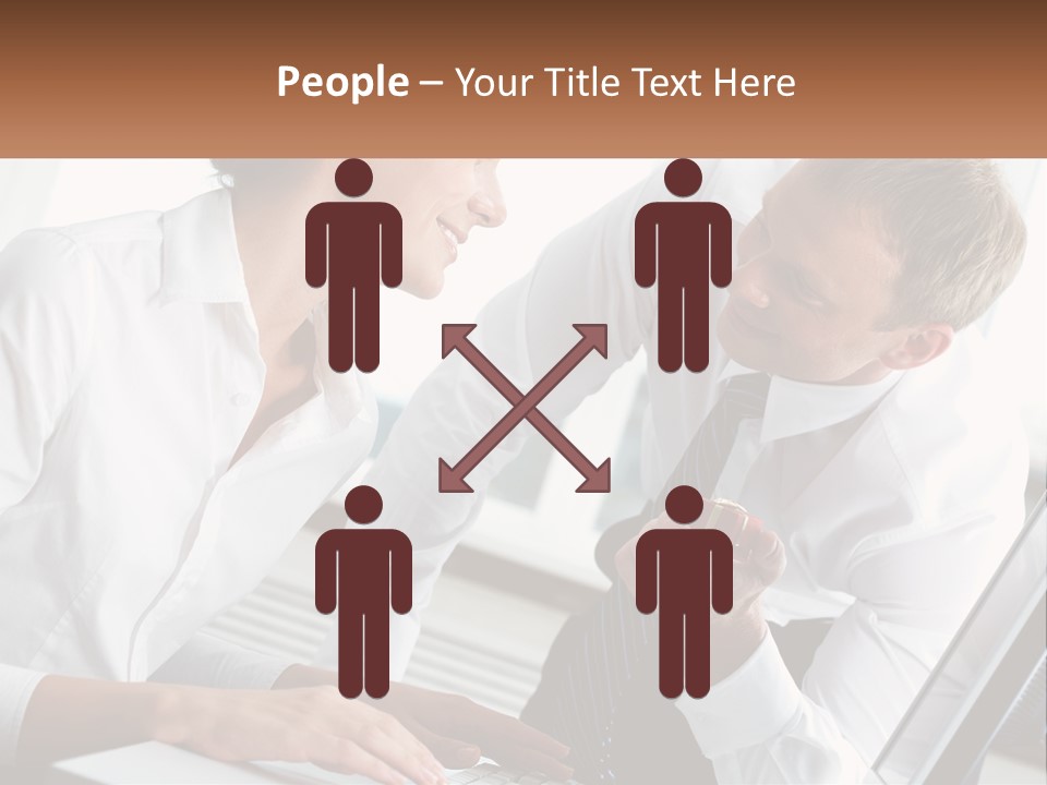 Expression Man Business PowerPoint Template