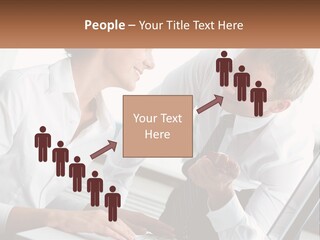 Expression Man Business PowerPoint Template