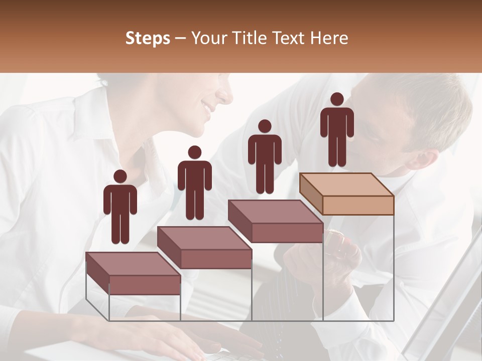 Expression Man Business PowerPoint Template