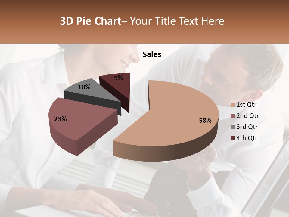 Expression Man Business PowerPoint Template