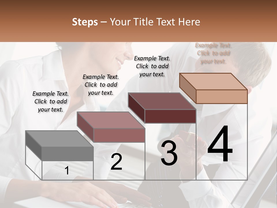 Expression Man Business PowerPoint Template