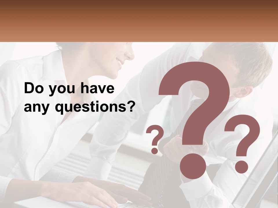 Expression Man Business PowerPoint Template