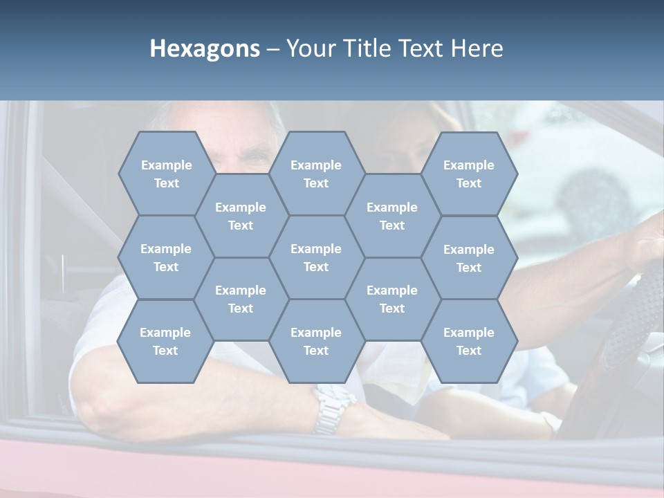 Man White Retirement PowerPoint Template