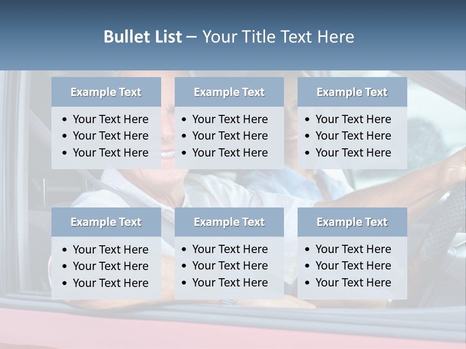 Man White Retirement PowerPoint Template