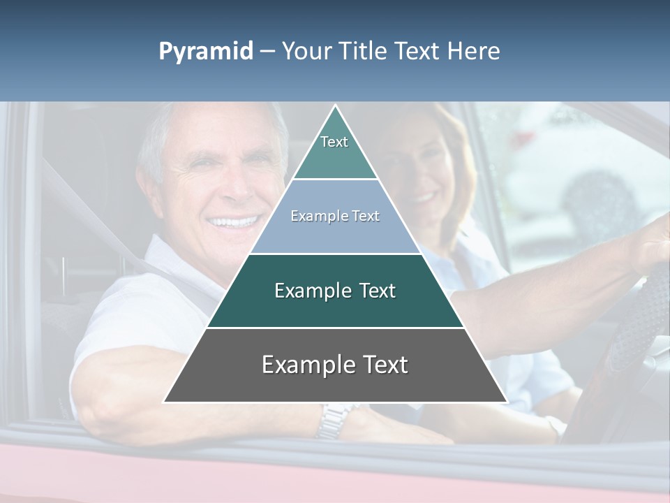 Man White Retirement PowerPoint Template