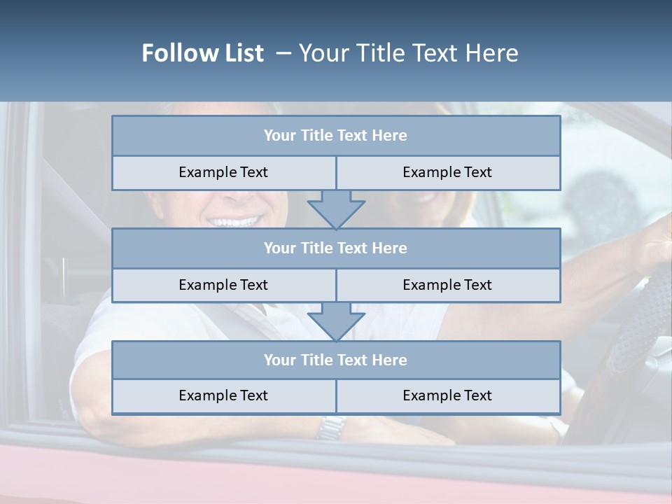 Man White Retirement PowerPoint Template