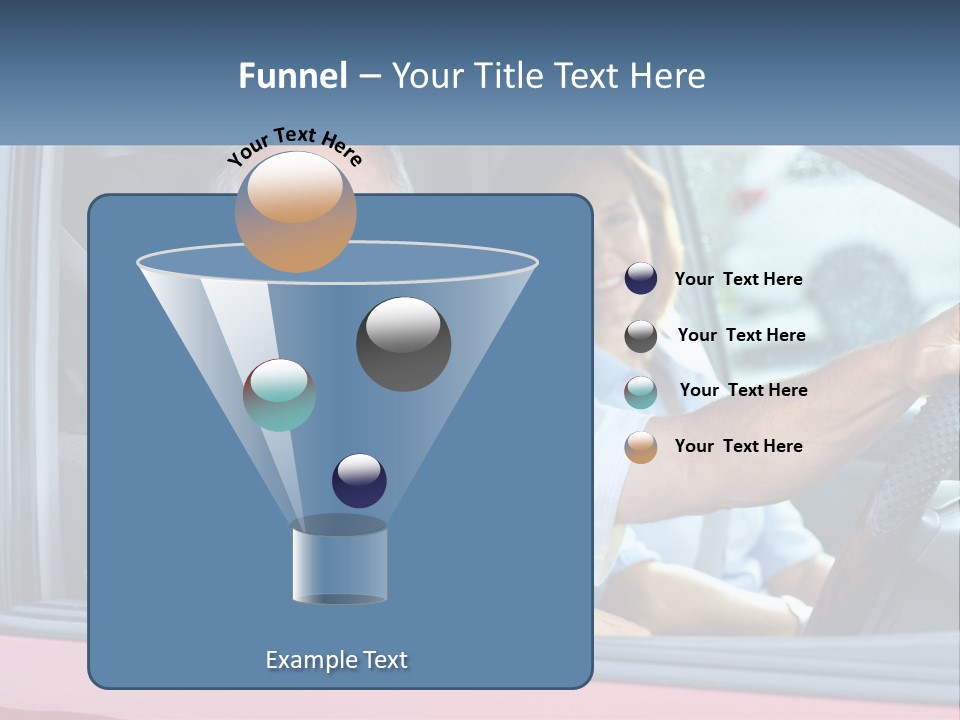 Man White Retirement PowerPoint Template