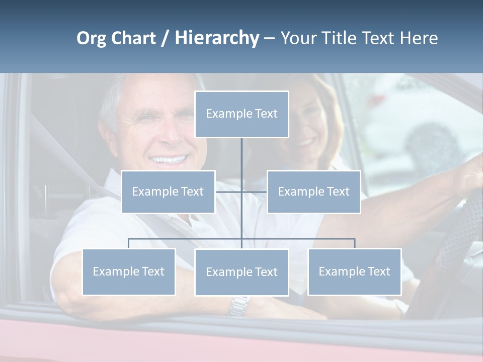 Man White Retirement PowerPoint Template
