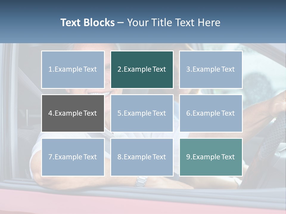 Man White Retirement PowerPoint Template