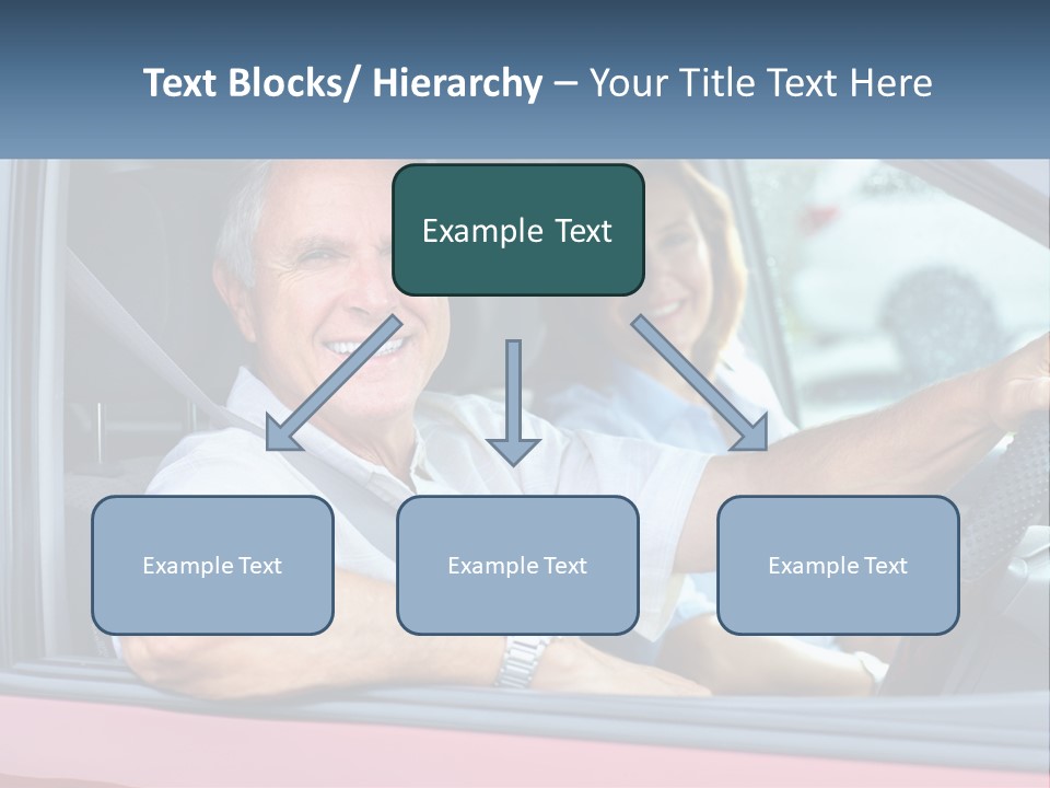 Man White Retirement PowerPoint Template