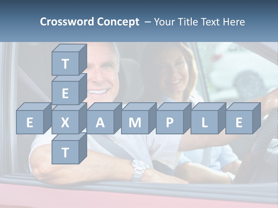 Man White Retirement PowerPoint Template