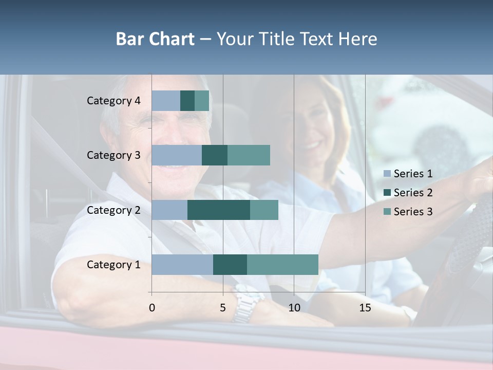 Man White Retirement PowerPoint Template