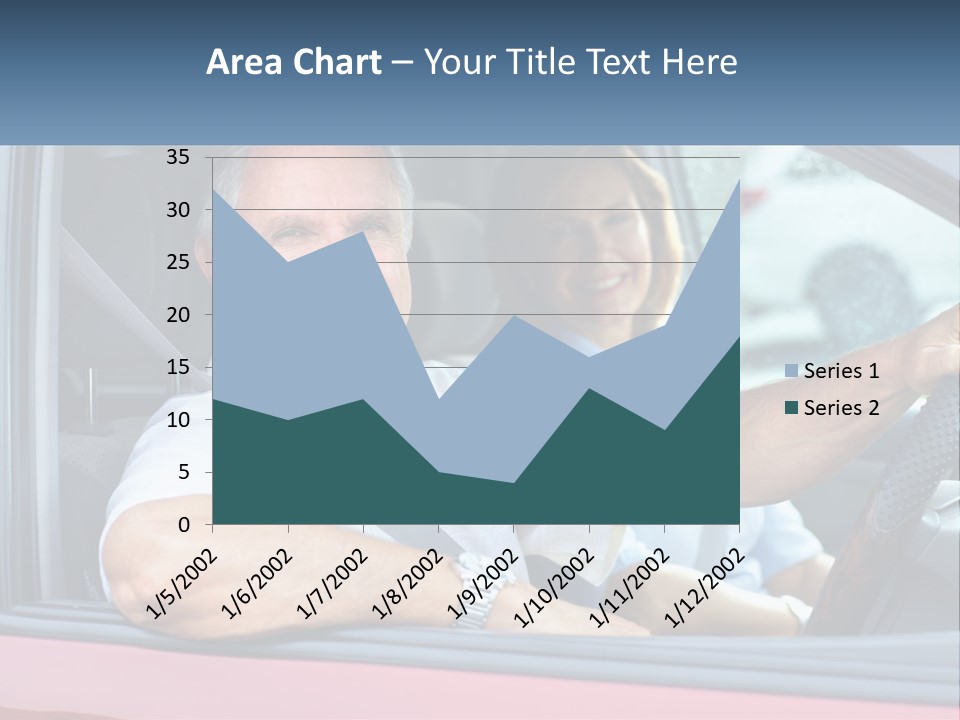 Man White Retirement PowerPoint Template