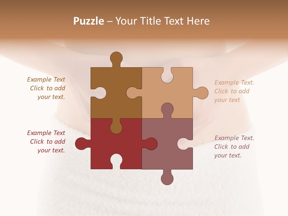 Tummy Weight Slim PowerPoint Template