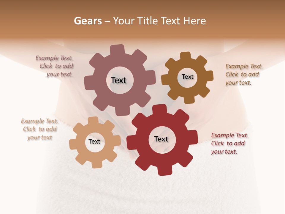 Tummy Weight Slim PowerPoint Template