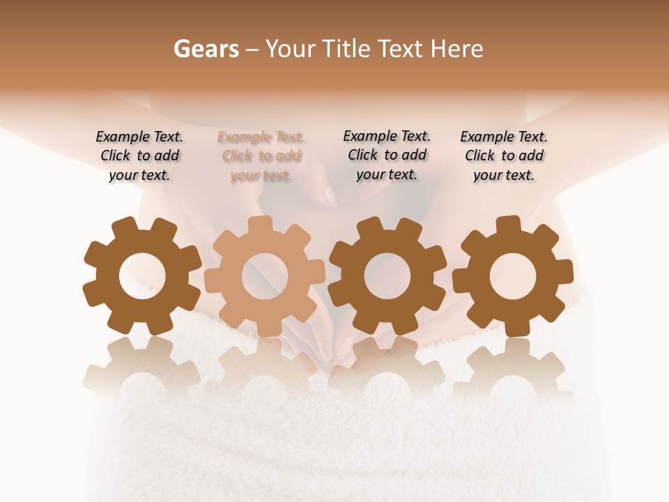 Tummy Weight Slim PowerPoint Template