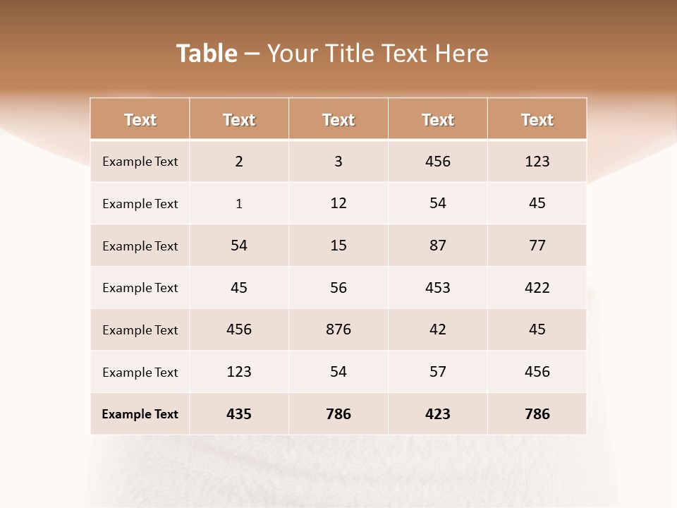Tummy Weight Slim PowerPoint Template