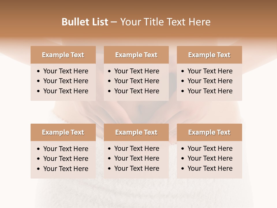 Tummy Weight Slim PowerPoint Template