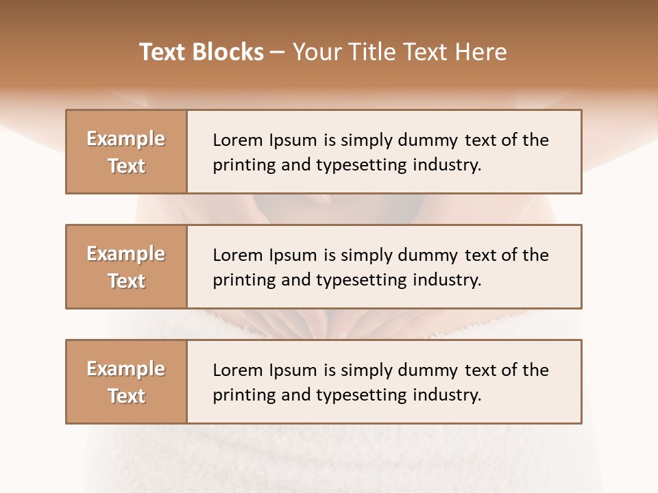 Tummy Weight Slim PowerPoint Template