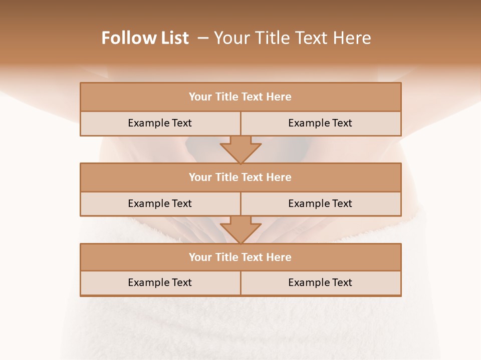 Tummy Weight Slim PowerPoint Template