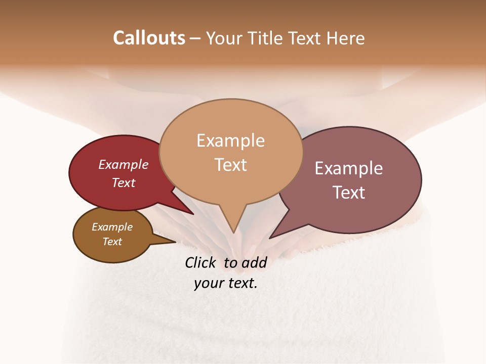 Tummy Weight Slim PowerPoint Template