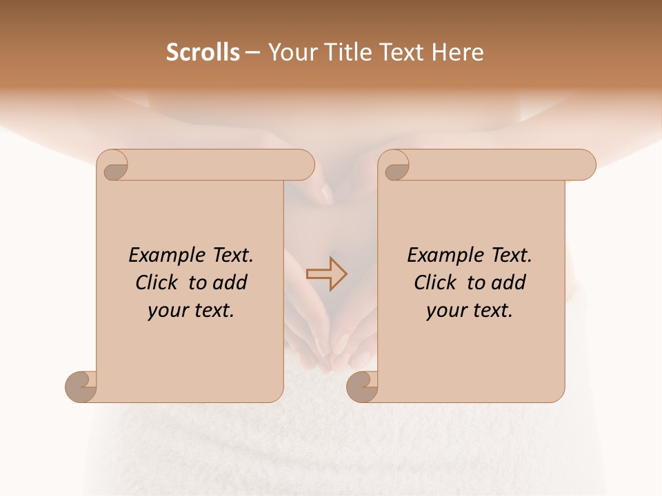 Tummy Weight Slim PowerPoint Template