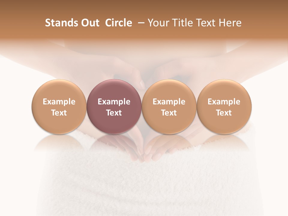 Tummy Weight Slim PowerPoint Template