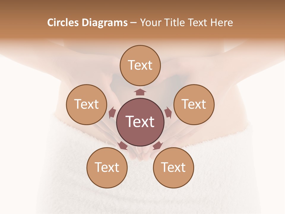 Tummy Weight Slim PowerPoint Template