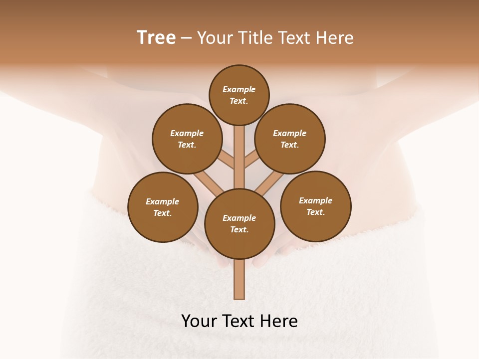 Tummy Weight Slim PowerPoint Template