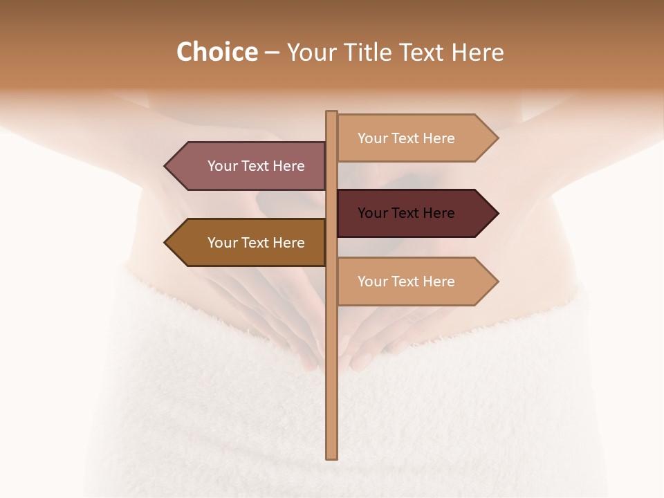 Tummy Weight Slim PowerPoint Template