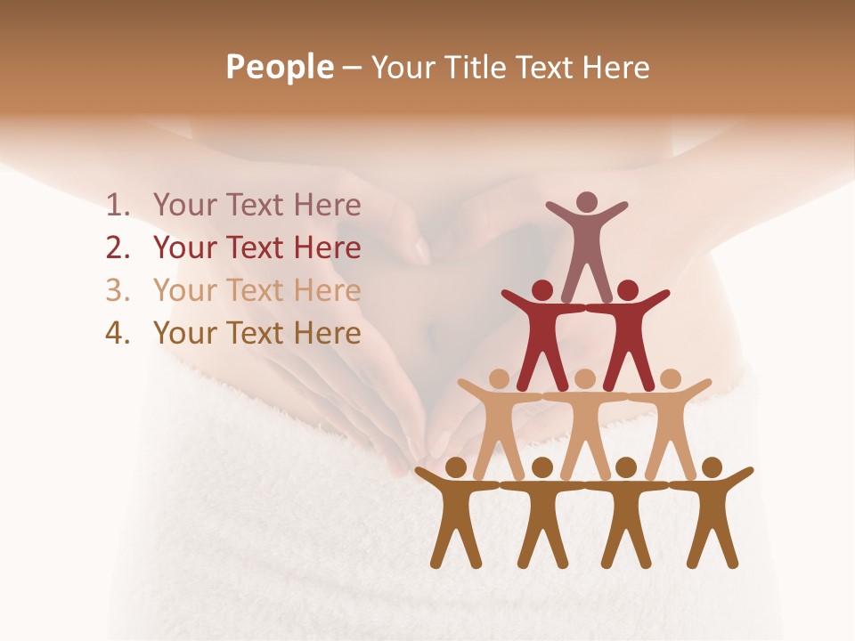 Tummy Weight Slim PowerPoint Template