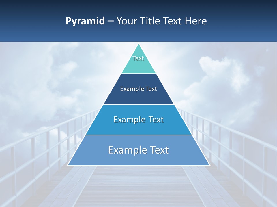 Stairway Holy Light PowerPoint Template