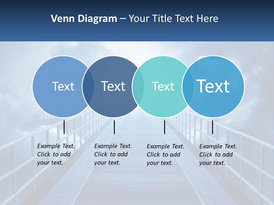 Stairway Holy Light PowerPoint Template