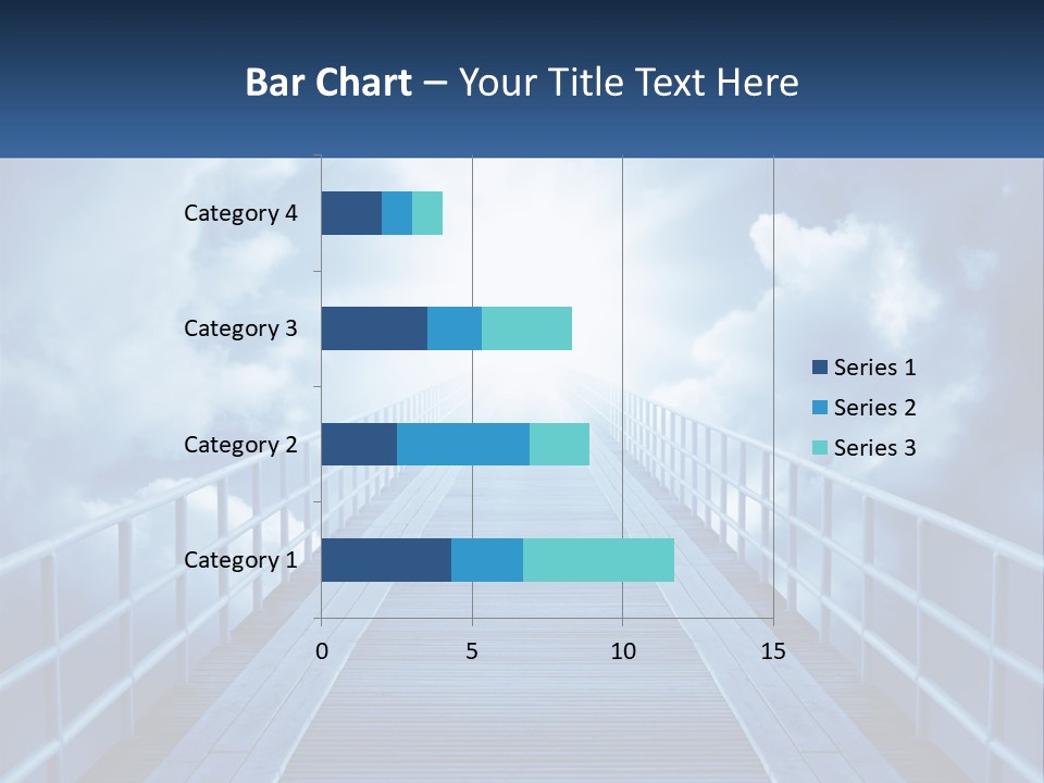 Stairway Holy Light PowerPoint Template